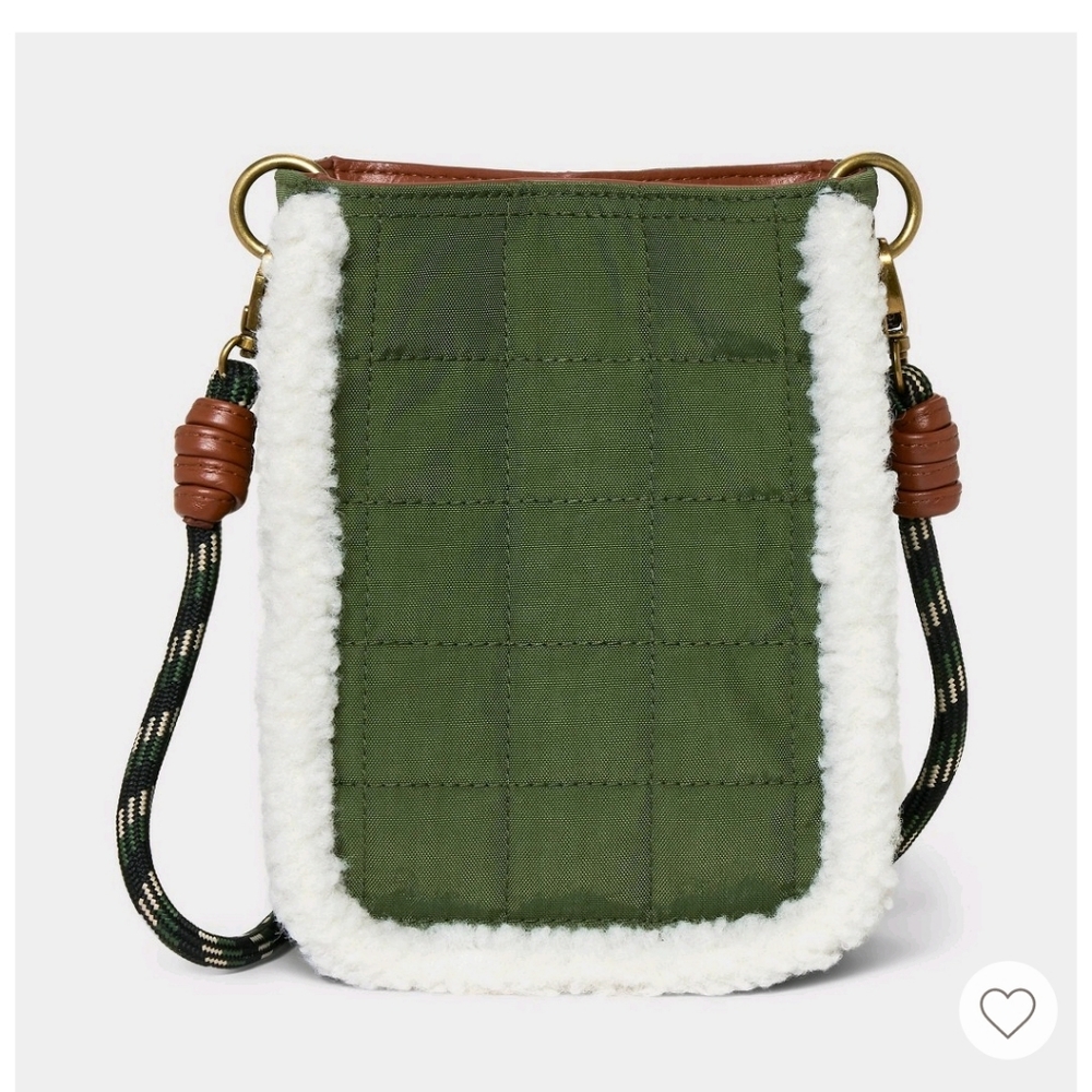 Nwt Phone Crossbody Bag - Universal Thread GREEN
